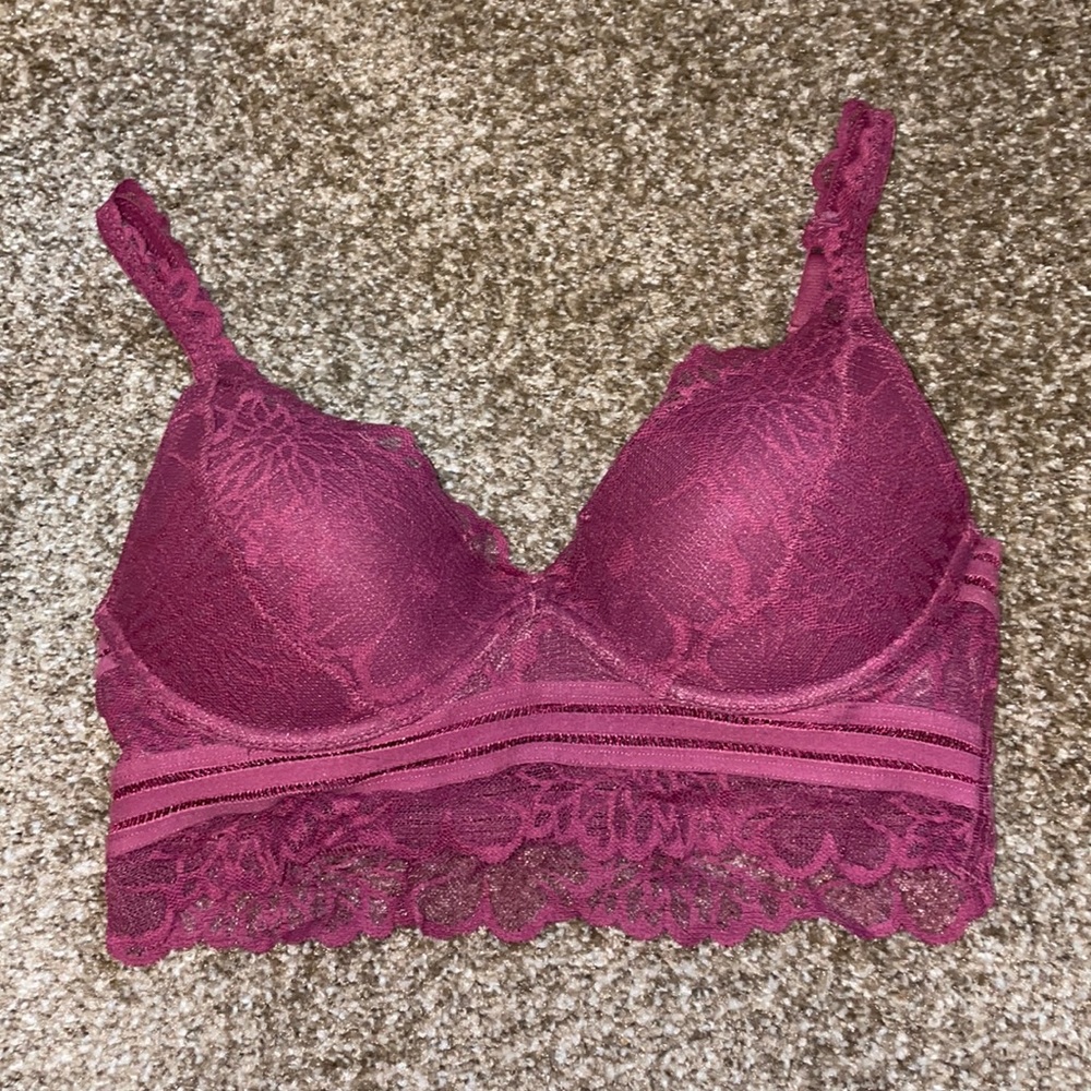 Pink Victoria’s Secret Bra
